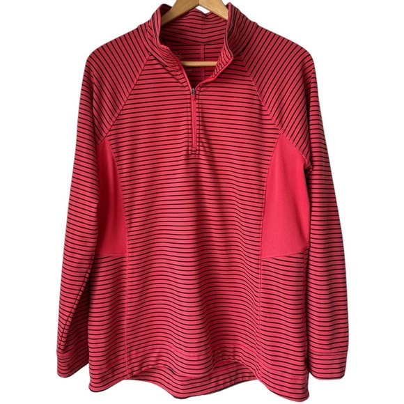 Talbots Women’s UPF50+ Sun Protection 1/4 Zip Long Sleeve - Picture 12 of 14